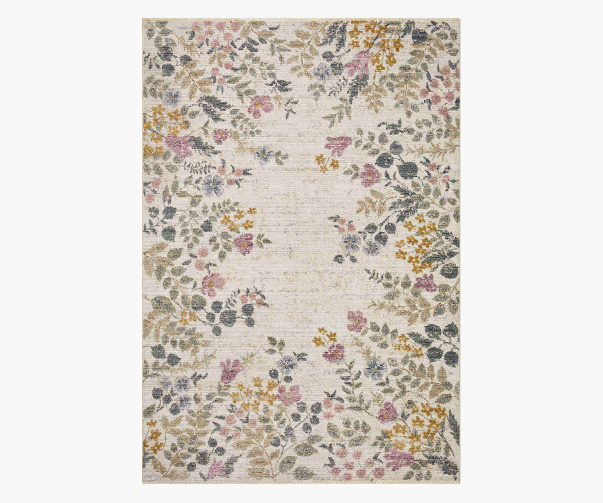 Provence Abbey Power-Loomed Rug in Ivory | Rifle Paper Co.