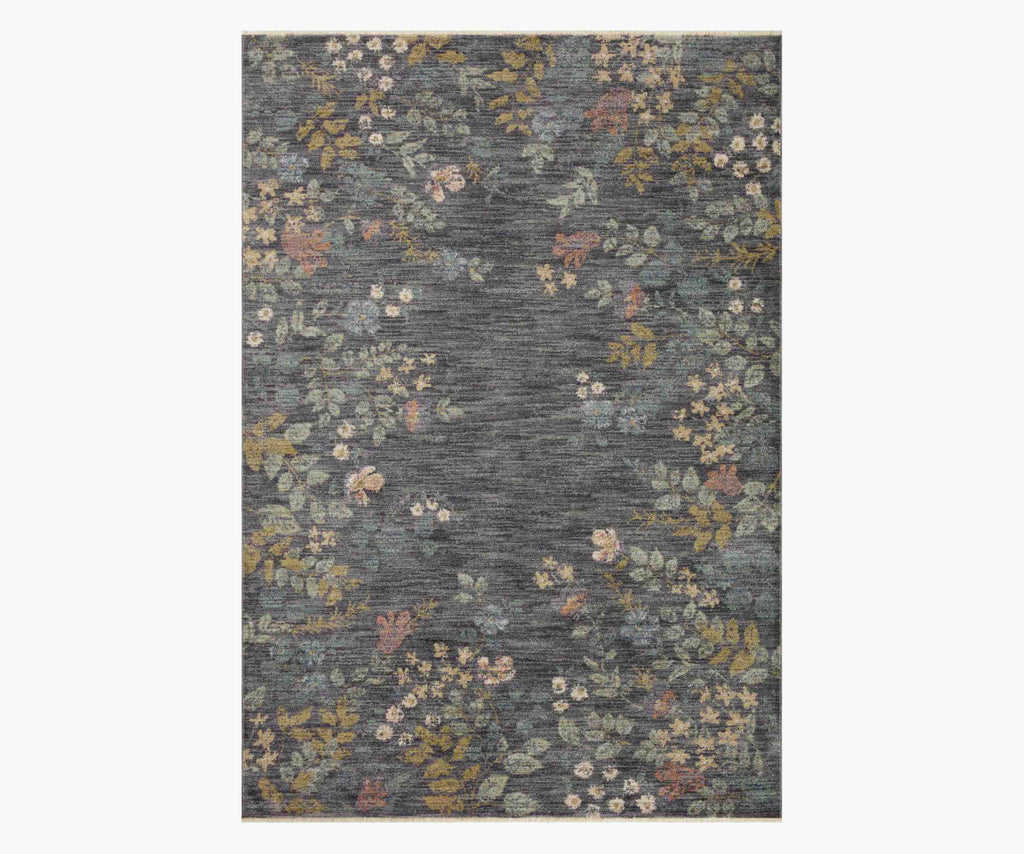 Provence Abbey Power-Loomed Rug - Slate – Rifle Paper Co