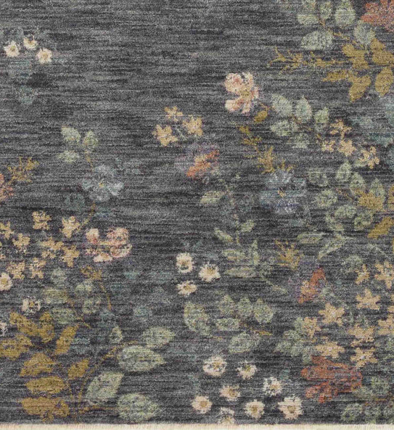 Provence Abbey Power-Loomed Rug in Slate | Rifle Paper Co.