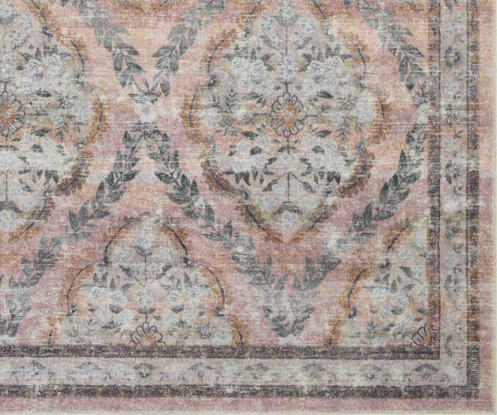 Courtyard Chateau Printed Rug - Blush – Rifle Paper Co
