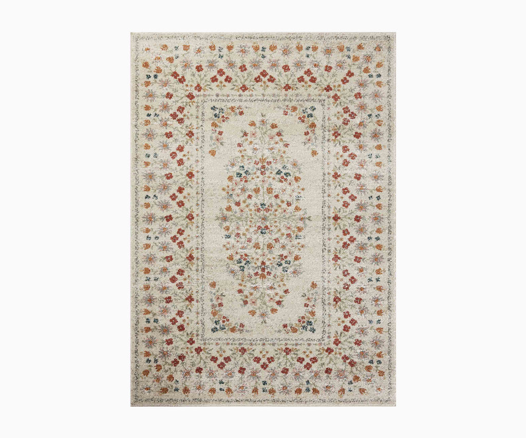 Laurel Eleanor Power Loomed Rug - Linen – Rifle Paper Co