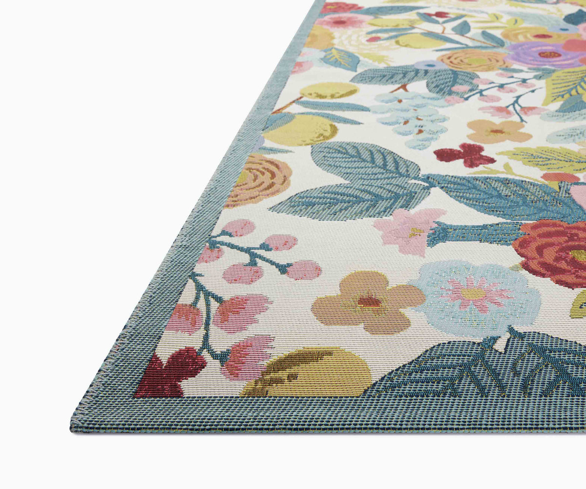 Garden Party Power-Loomed Rug – Rose Multi | Rifle Paper Co.