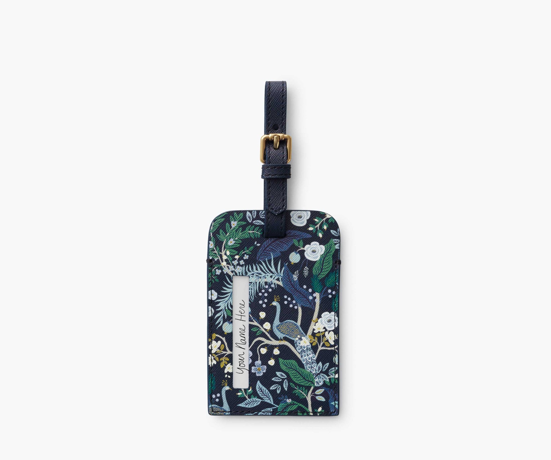 Peacock - Luggage Tag