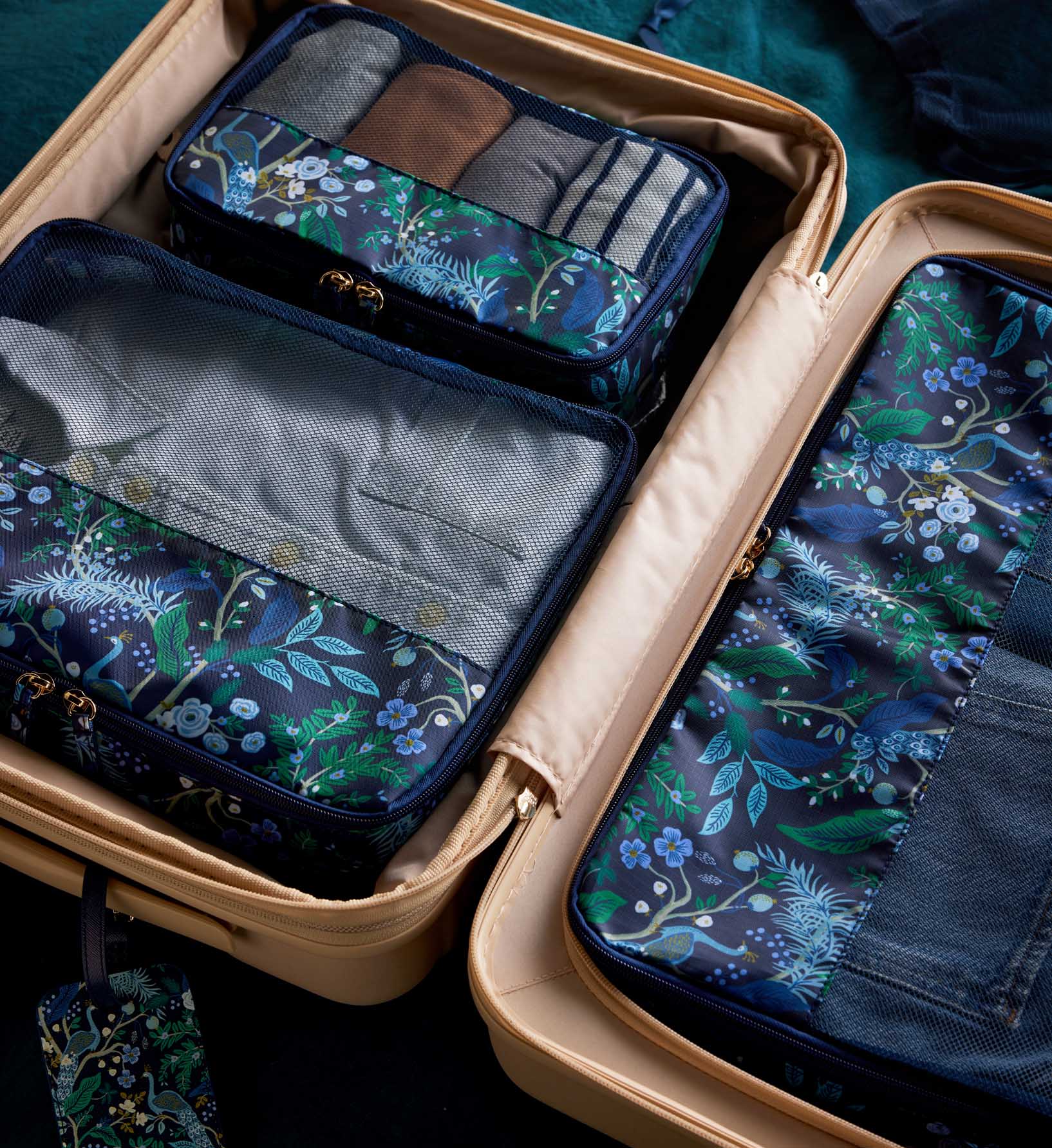 Packing Cube Set - Peacock