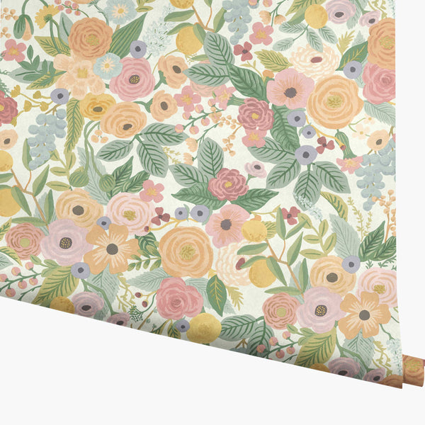 Garden Party Wallpaper - Pastel Multi – Rifle Paper Co