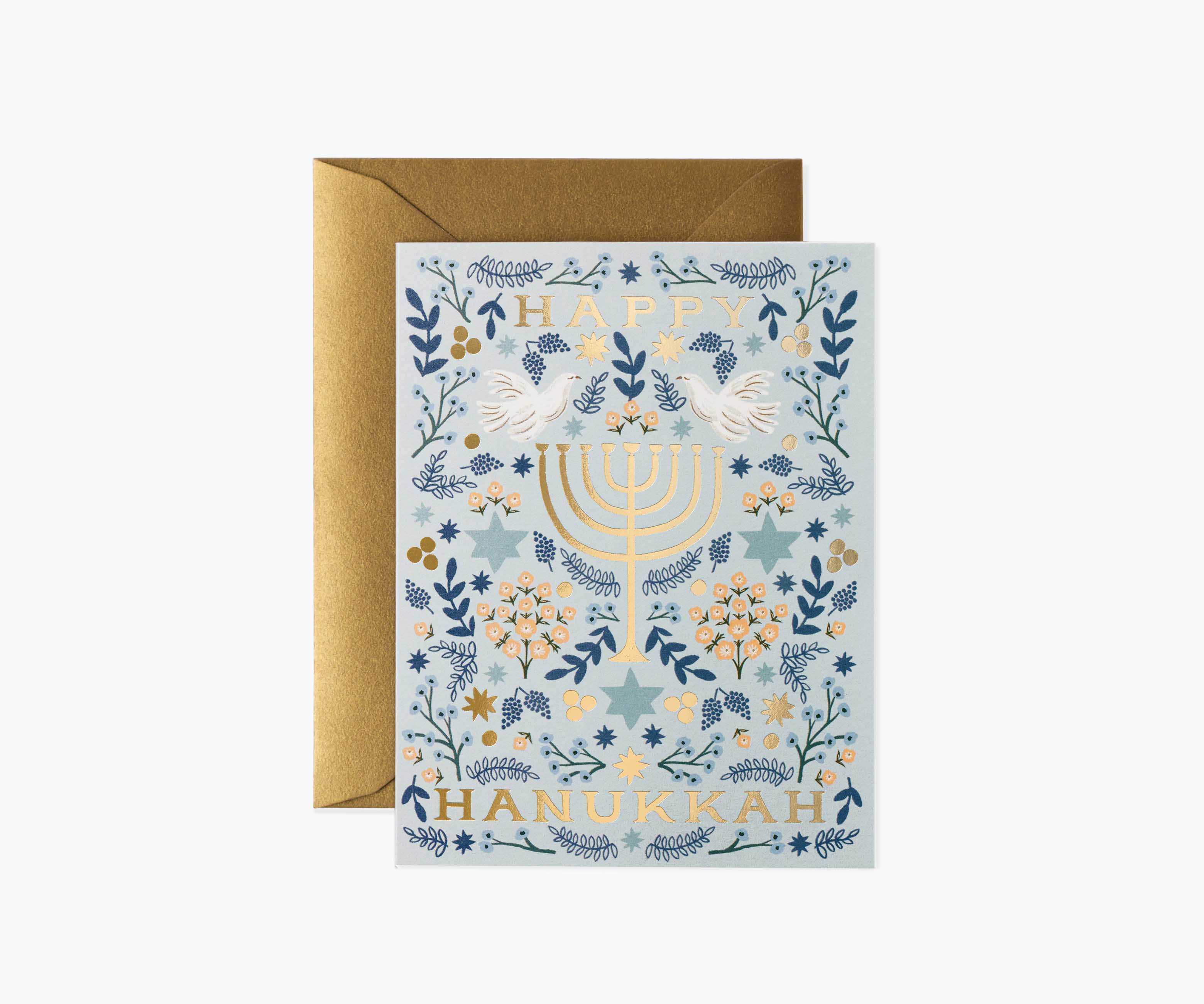 Image of Hanukkah Menorah Card